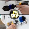 Drillbrush Pool Supplies - Drill Brush - MINI and 2-inch Spin Brush Maintenance B-S-2M-QC-DB